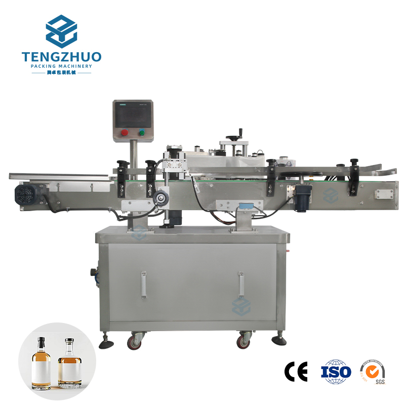 Fully Automatic Round Bottle Positioning and Labeling Machine