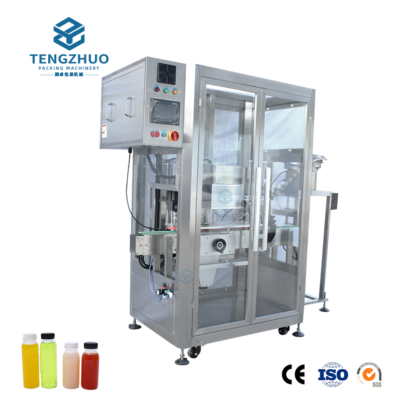 Fully Automatic Single-Head Clamp-Type Capping Machine (with Automatic Cap Feeding)