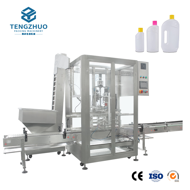 Fully Automatic Single-Head Servo-Driven Rotating Capping Machine
