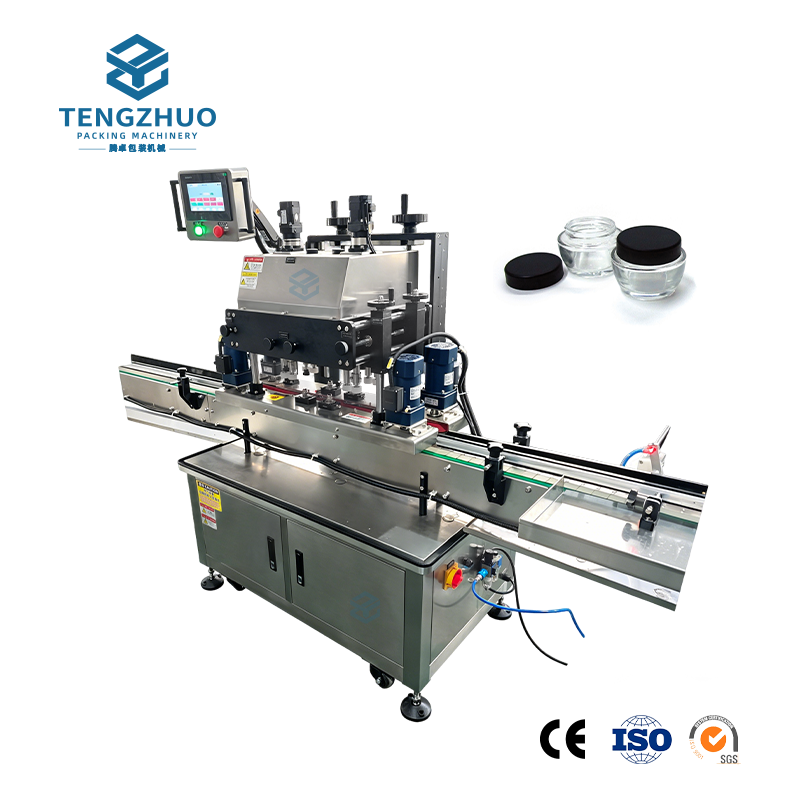 Fully Automatic Double-Head Clamp-Type Capping Machine (Manual Cap Loading)