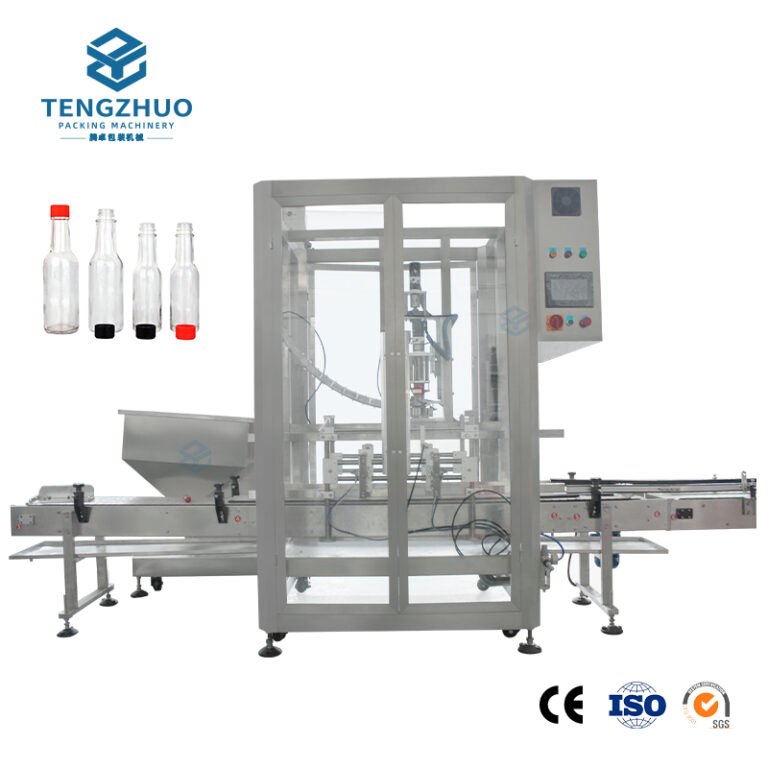Fully Automatic Single-Head Servo-Driven Rotating Capping Machine