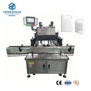 Fully Automatic Double-Head Clamp-Type Capping Machine (Manual Cap Loading)