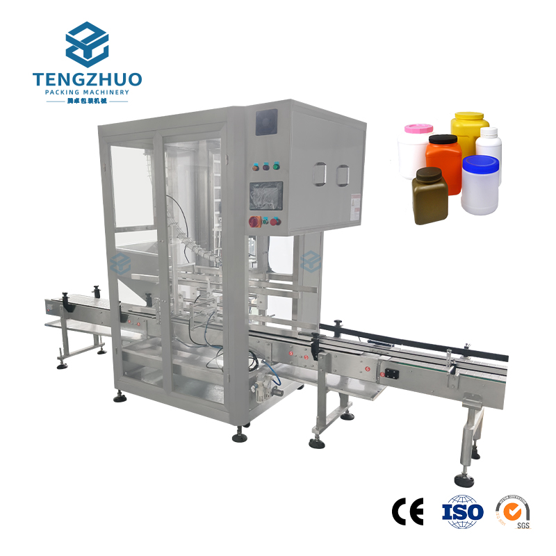 Fully Automatic Single-Head Servo-Driven Rotating Capping Machine