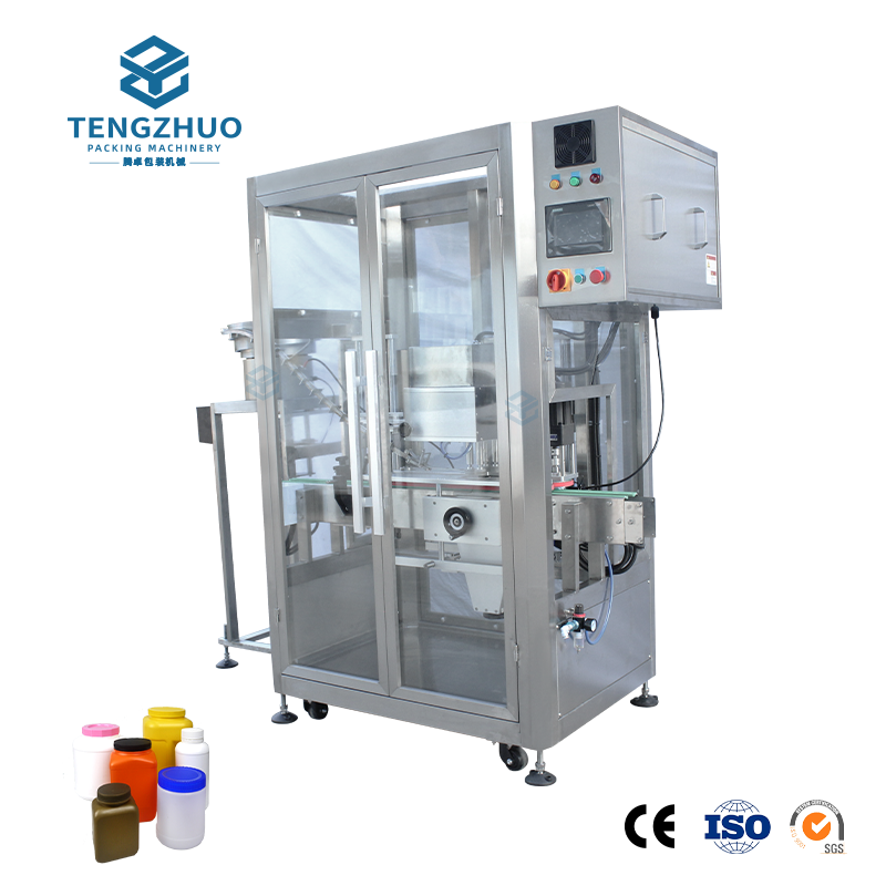 Fully Automatic Single-Head Clamp-Type Capping Machine (with Automatic Cap Feeding)