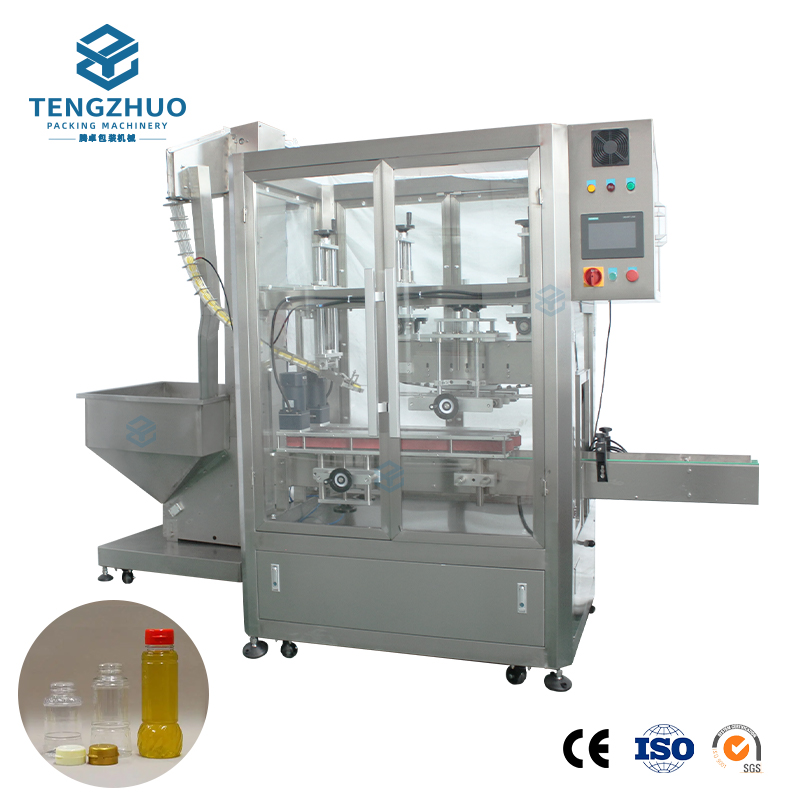 Fully automatic crawler-type capping machine