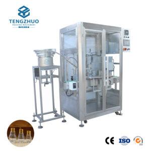 Fully Automatic Single-Head Clamp-Type Capping Machine (with Automatic Cap Feeding)