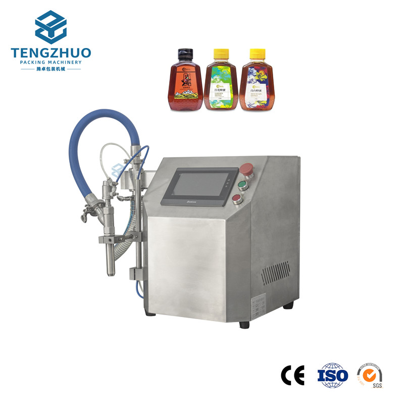 Single-head semi-automatic desktop smart filling machine