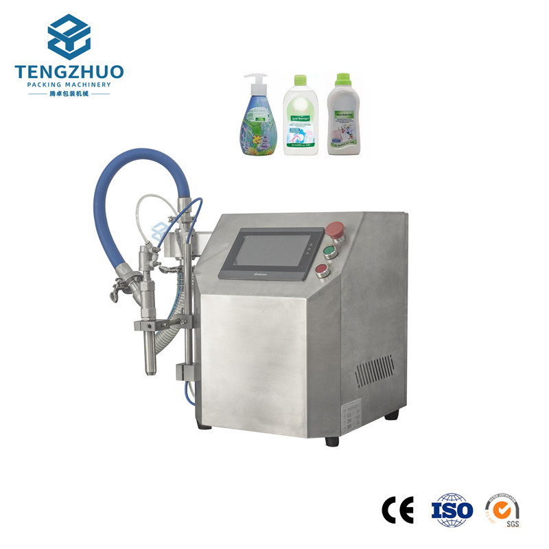 Single-head semi-automatic desktop smart filling machine