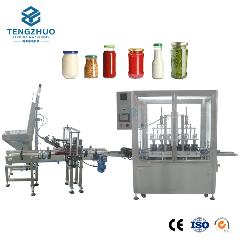 Fully automatic six-head vacuum capping machine