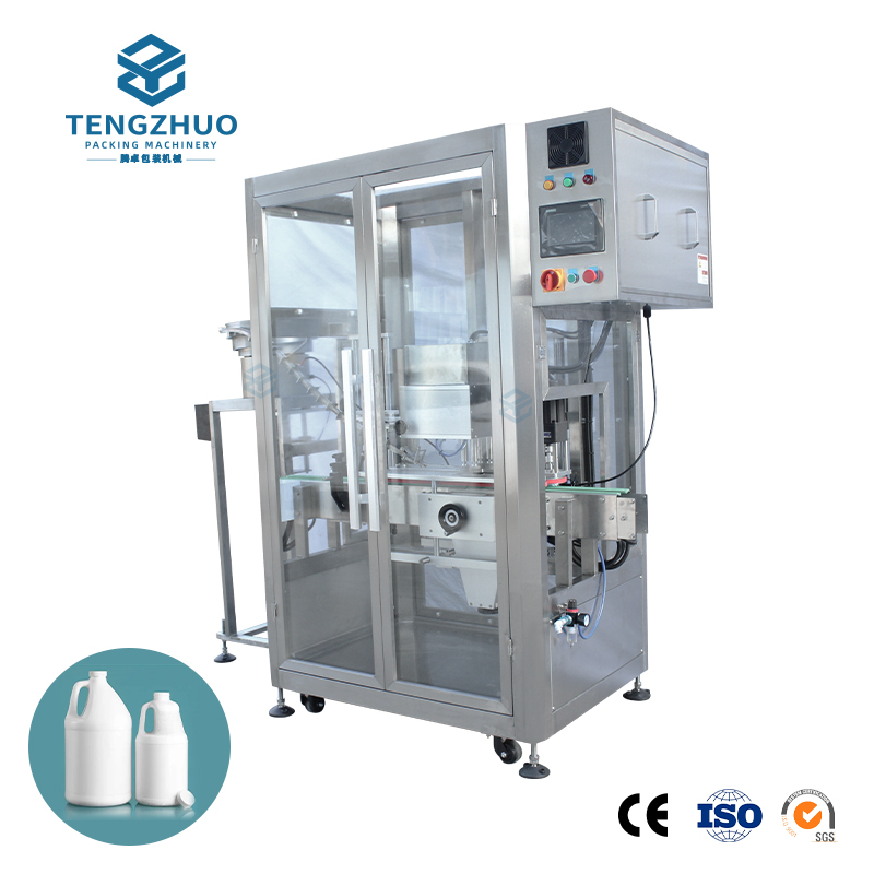 Fully Automatic Single-Head Clamp-Type Capping Machine (with Automatic Cap Feeding)