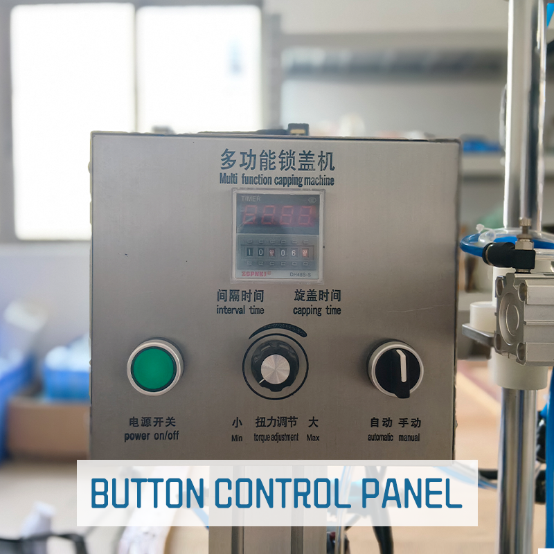 Benchtop Semi-Automatic Cap Sealing Machine