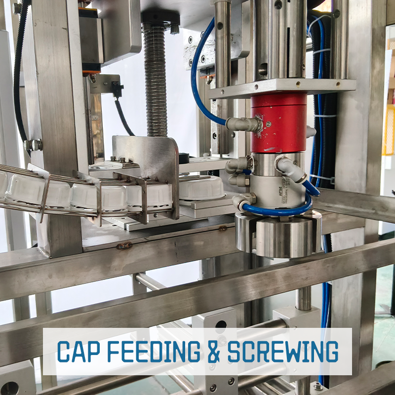 Fully Automatic Single-Head Servo-Driven Rotating Capping Machine
