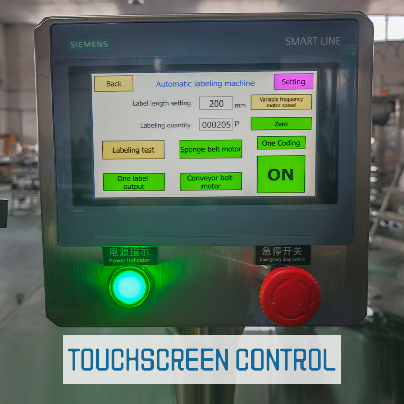 Fully Automatic Horizontal Round Bottle Labeling Machine
