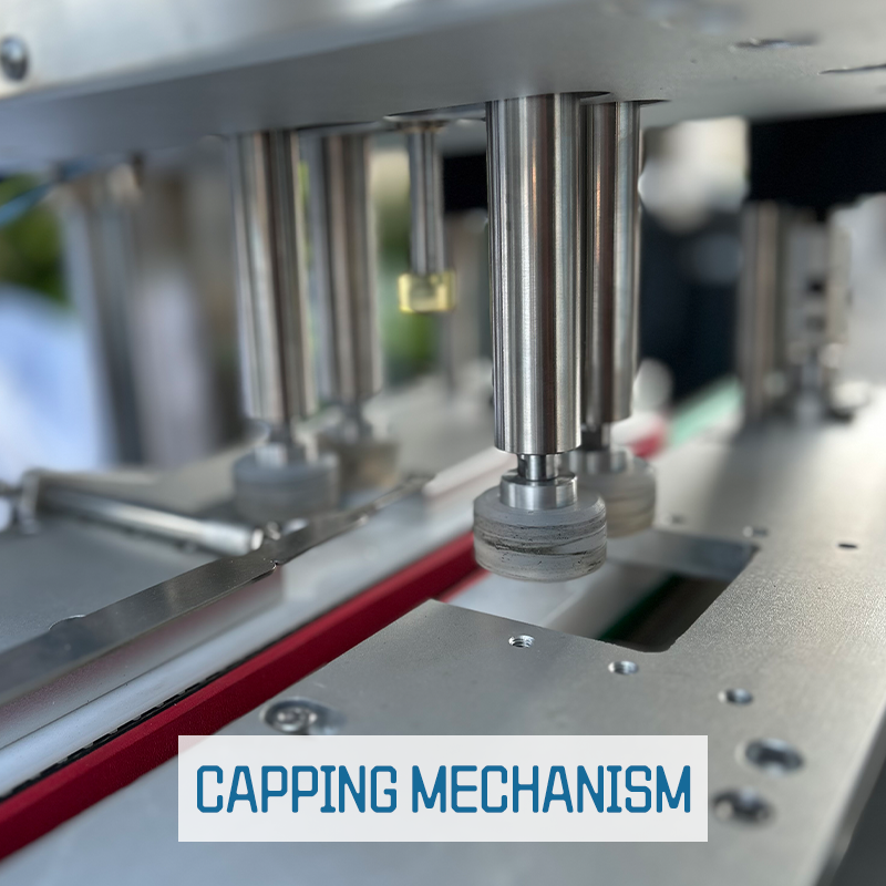 Fully Automatic Single-Head Clamp-Type Capping Machine (with Automatic Cap Feeding)