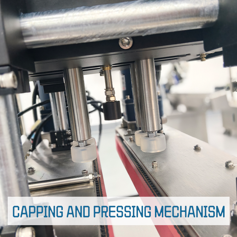 Fully Automatic Single-Head Clamp-Type Capping Machine (Manual Cap Loading)