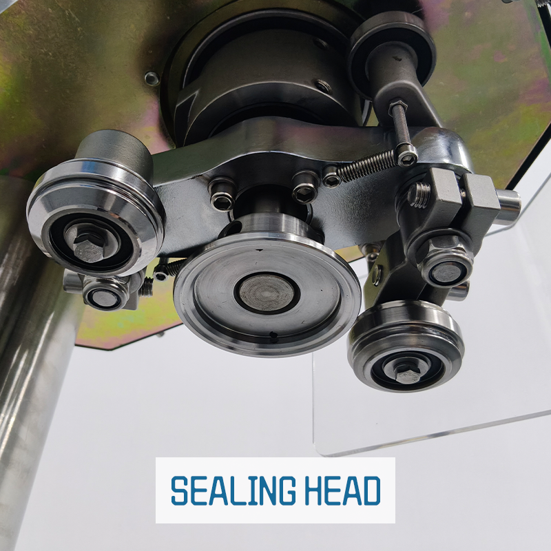 Semi-automatic can sealing machine