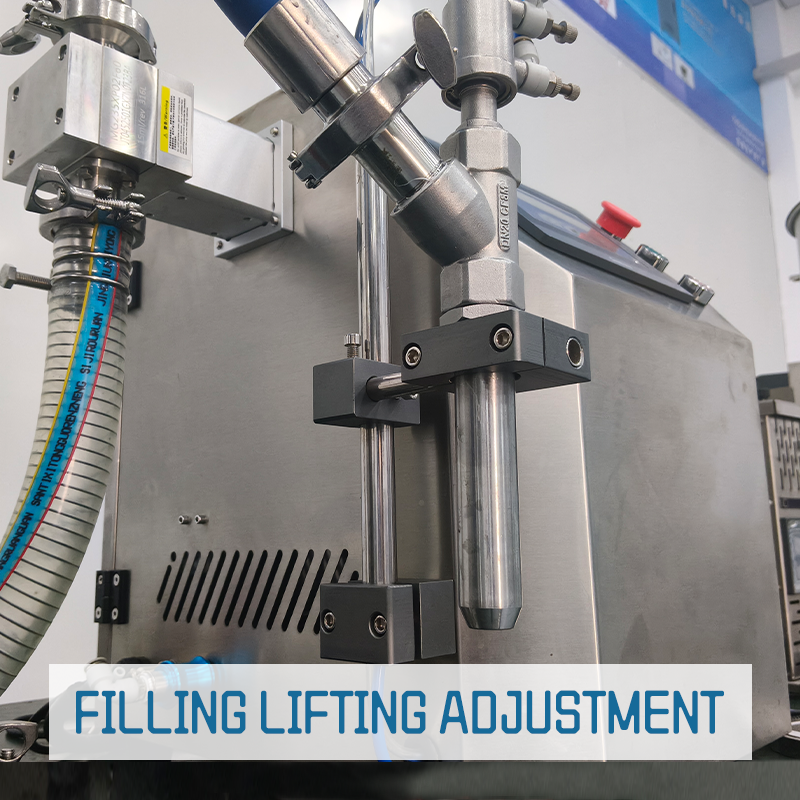 Single-head semi-automatic desktop smart filling machine