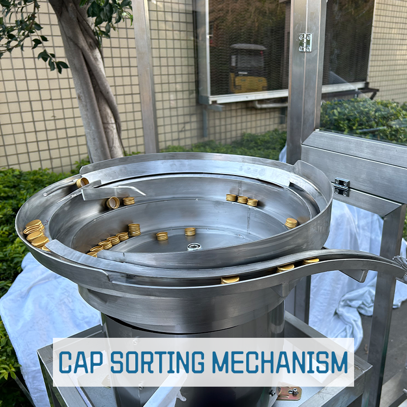 Fully Automatic Single-Head Clamp-Type Capping Machine (with Automatic Cap Feeding)