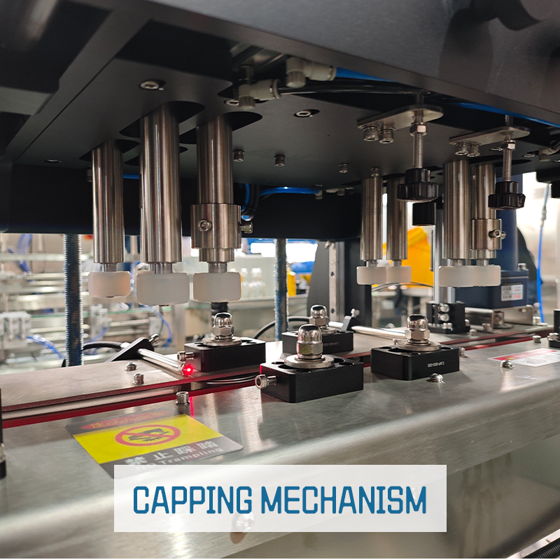 Fully Automatic Double-Head Clamp-Type Capping Machine (Manual Cap Loading)