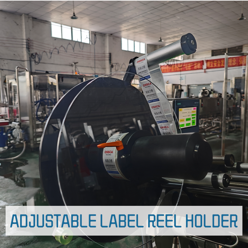 Fully Automatic Horizontal Round Bottle Labeling Machine