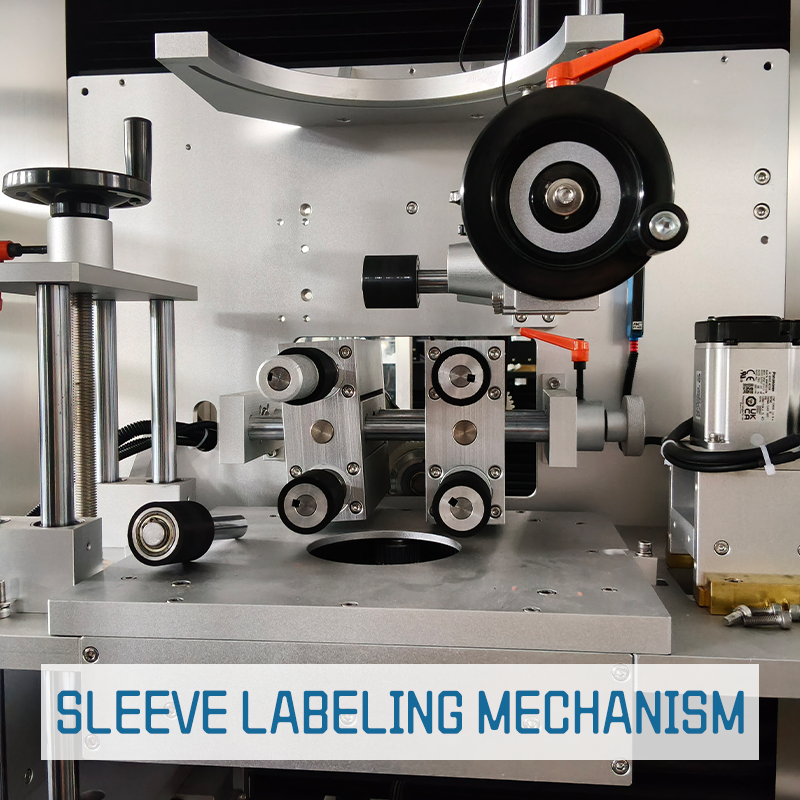 Fully automatic sleeve label electric heat shrink machine