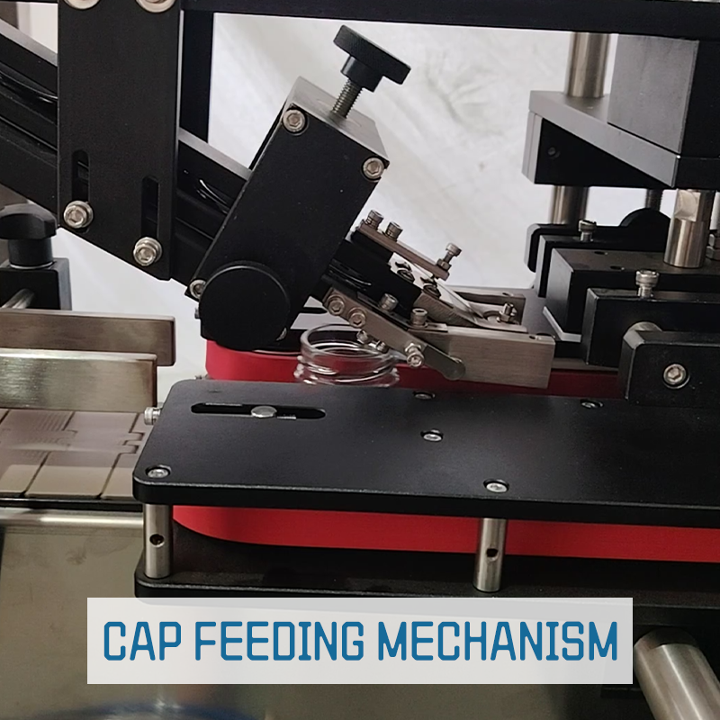 Fully automatic six-head vacuum capping machine