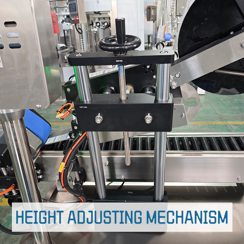 Fully Automatic Horizontal Round Bottle Labeling Machine