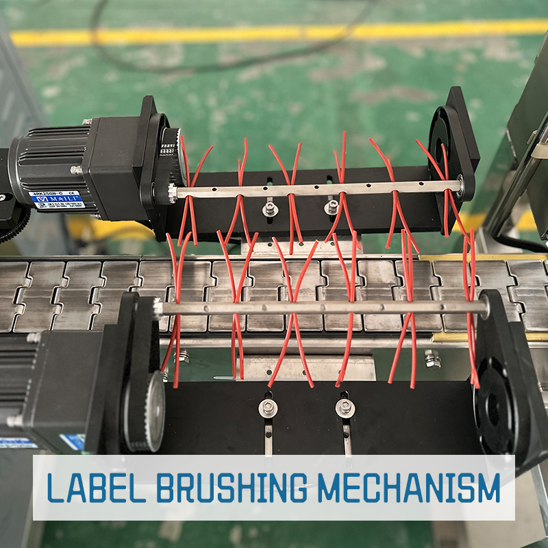 Fully automatic sleeve label electric heat shrink machine