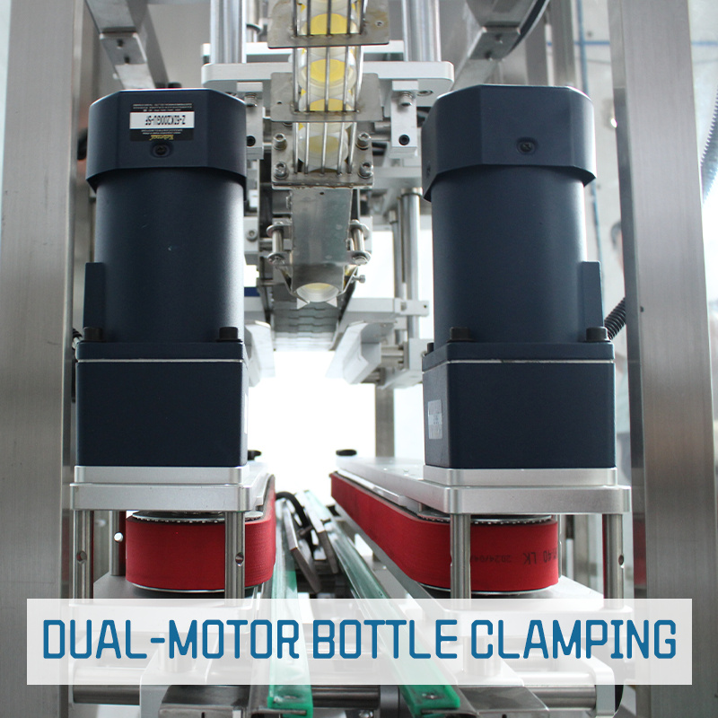 Fully automatic crawler-type capping machine