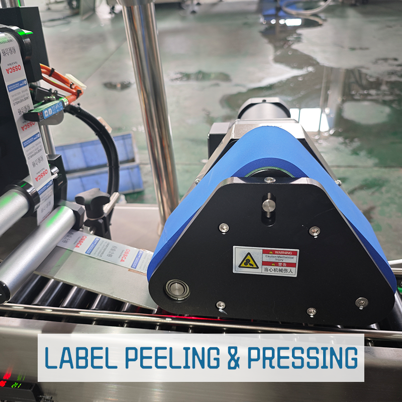 Fully Automatic Horizontal Round Bottle Labeling Machine