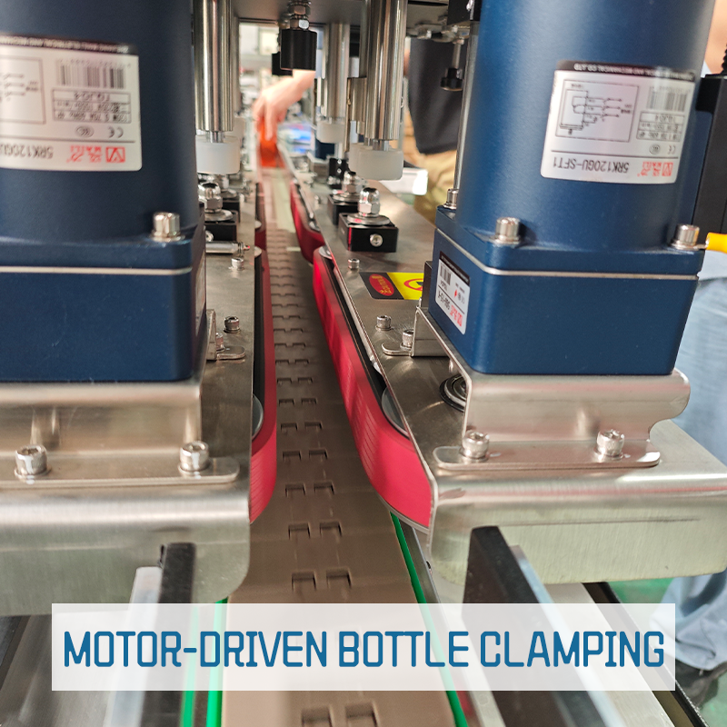 Fully Automatic Double-Head Clamp-Type Capping Machine (Manual Cap Loading)