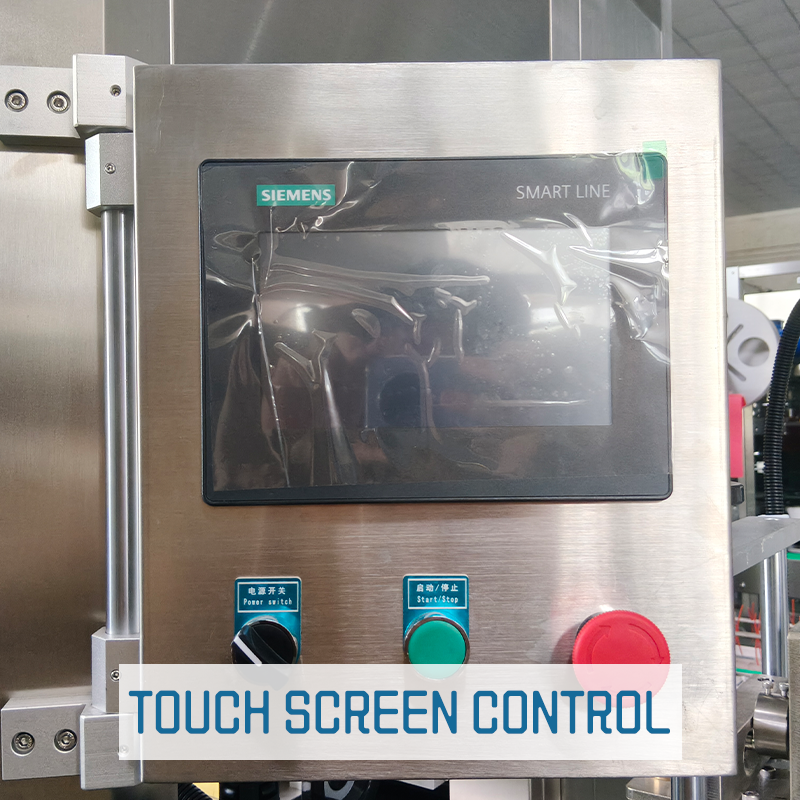 Fully automatic sleeve label electric heat shrink machine