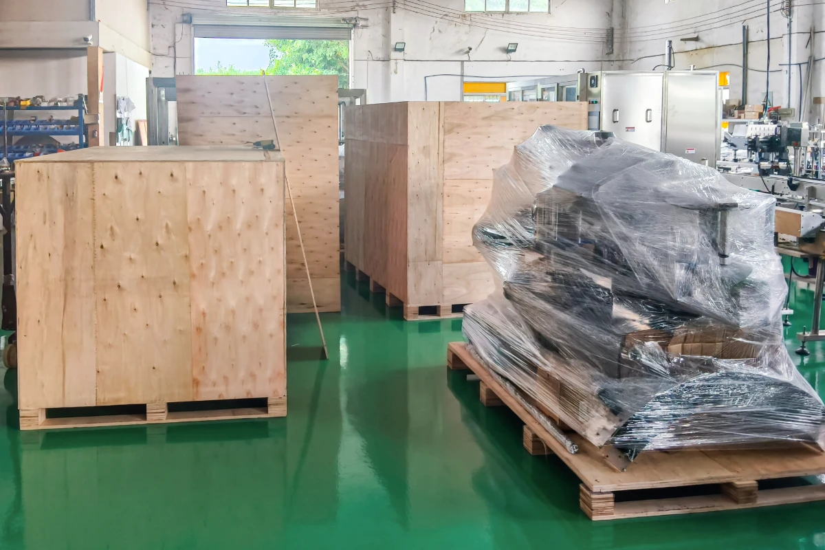 CNC machining and metalworking process for high-precision packaging machinery parts