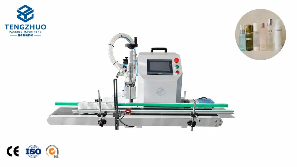 Liquid filling machine calibration process