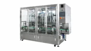 Industrial filling machine production system