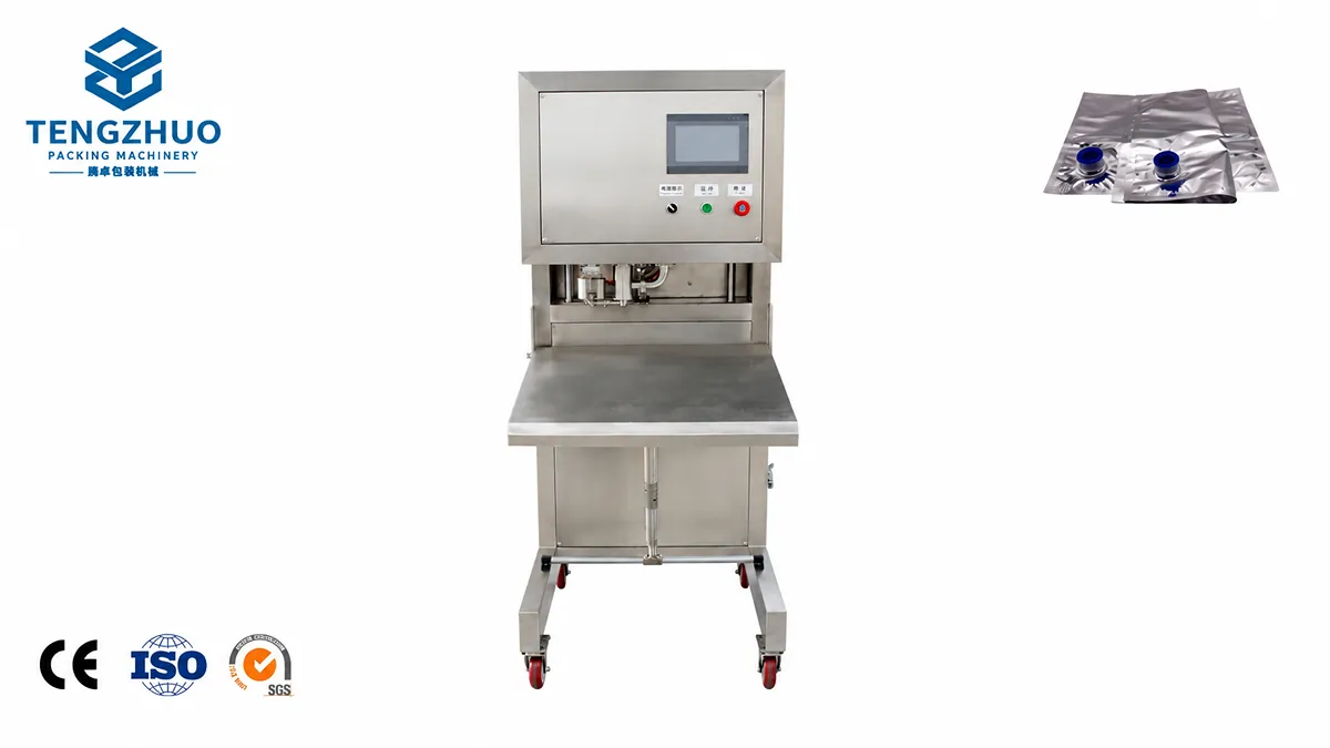 Liquid pouch filling machine