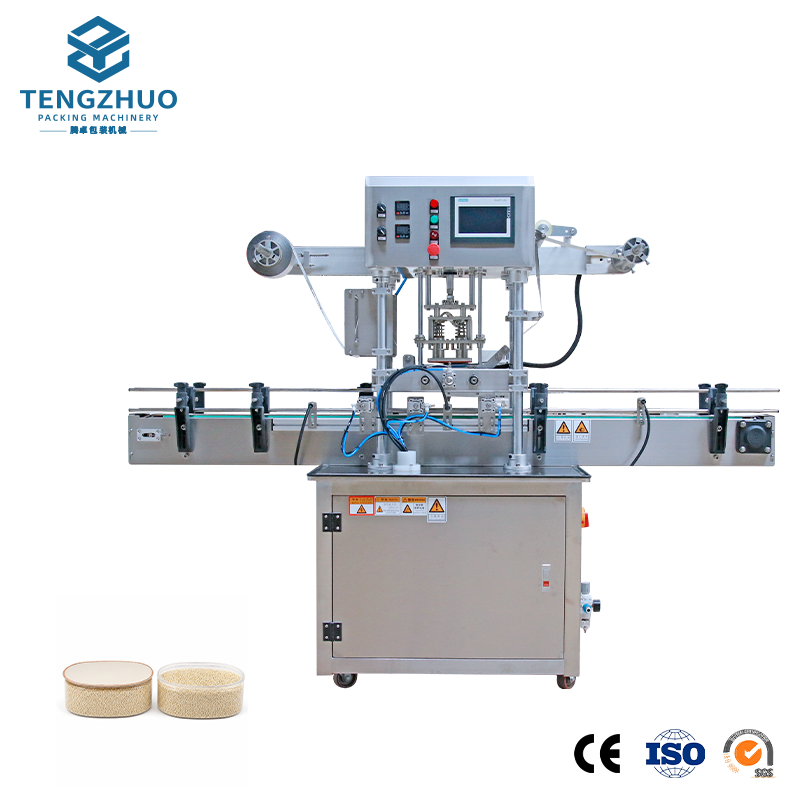Automatic Linear Double Heads Roll Film Heat Sealing Machine