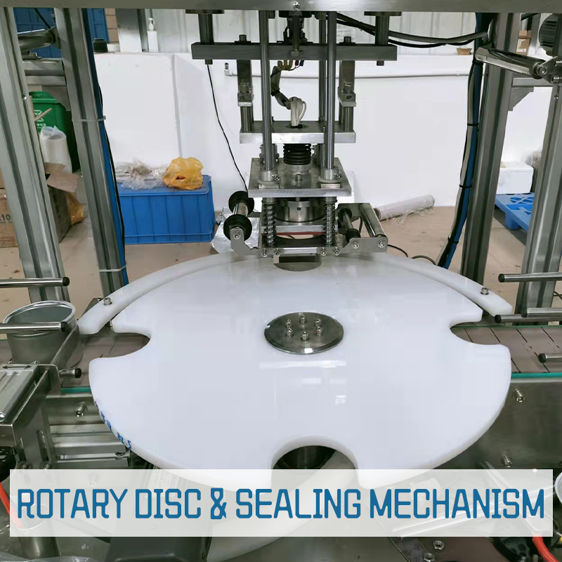 Automatic Rotary Single Head Roll Film Heat Sealing Machine