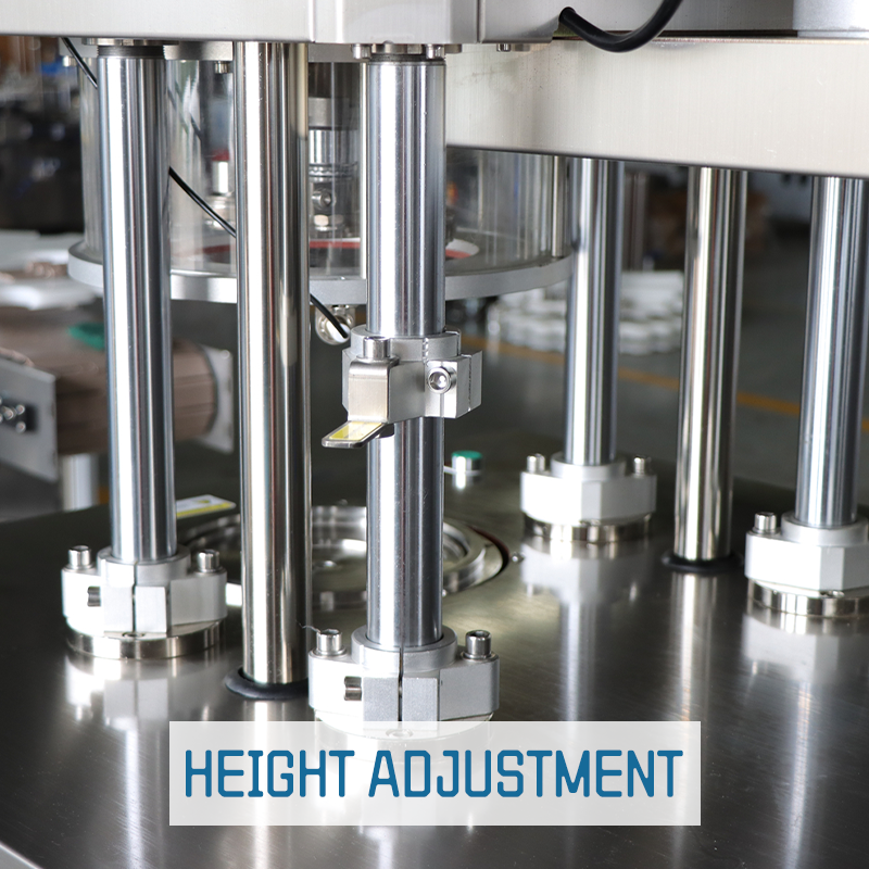 Semi-automatic vacuum can-sealing machine