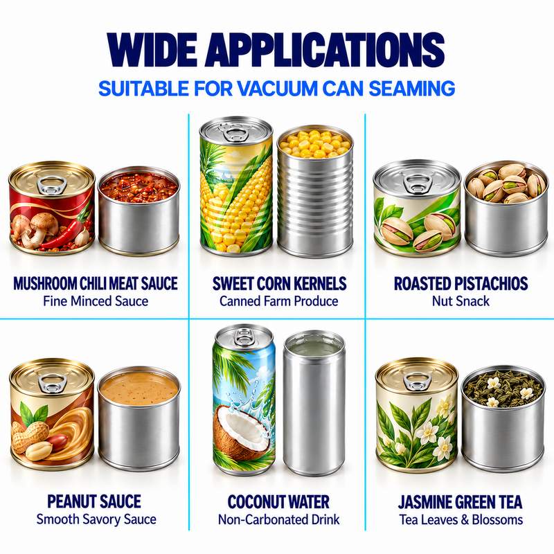 Fully Automatic Vacuum Negative Pressure Can Seamer